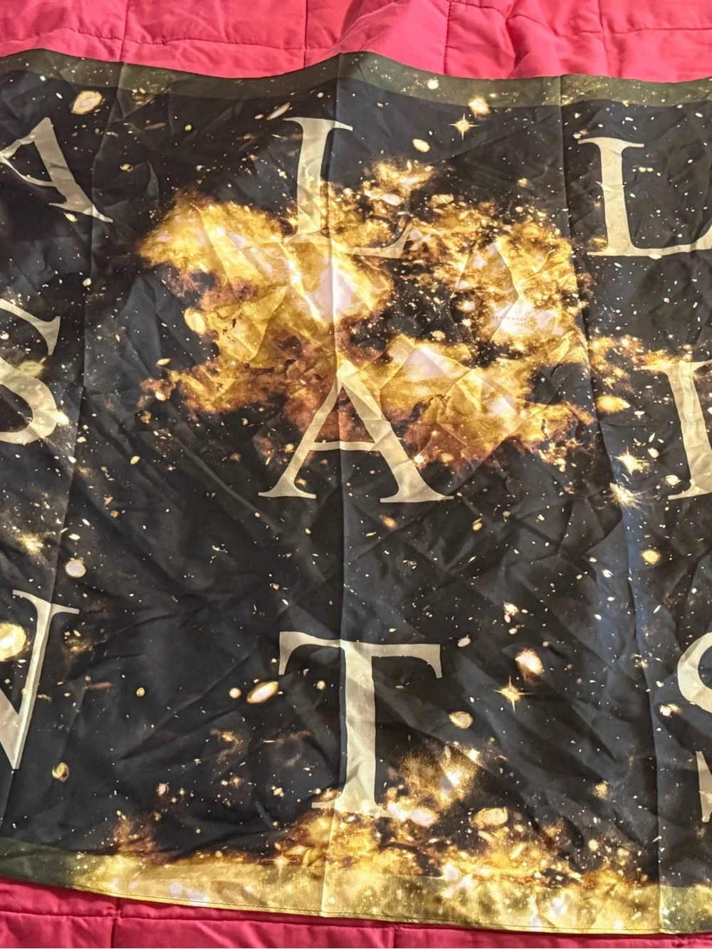 All Saints silk scarf